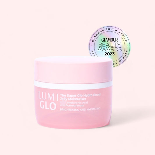 The Super Glo Hydro Boost Jelly Moisturiser