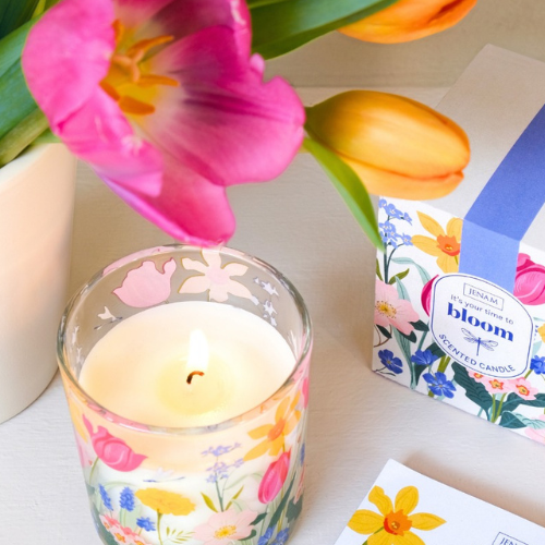 Time to Bloom Scented Candle