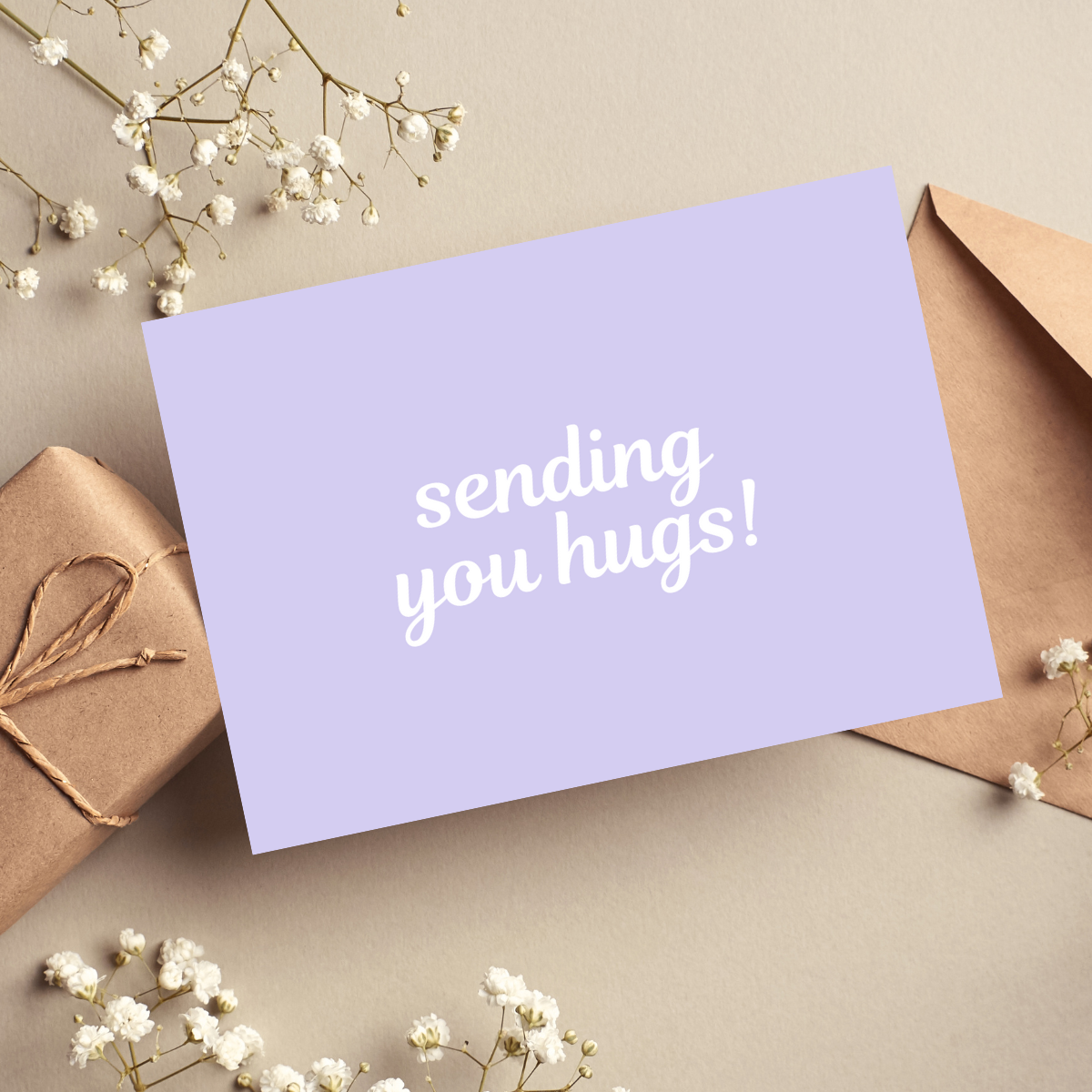 Sending You Hugs Card