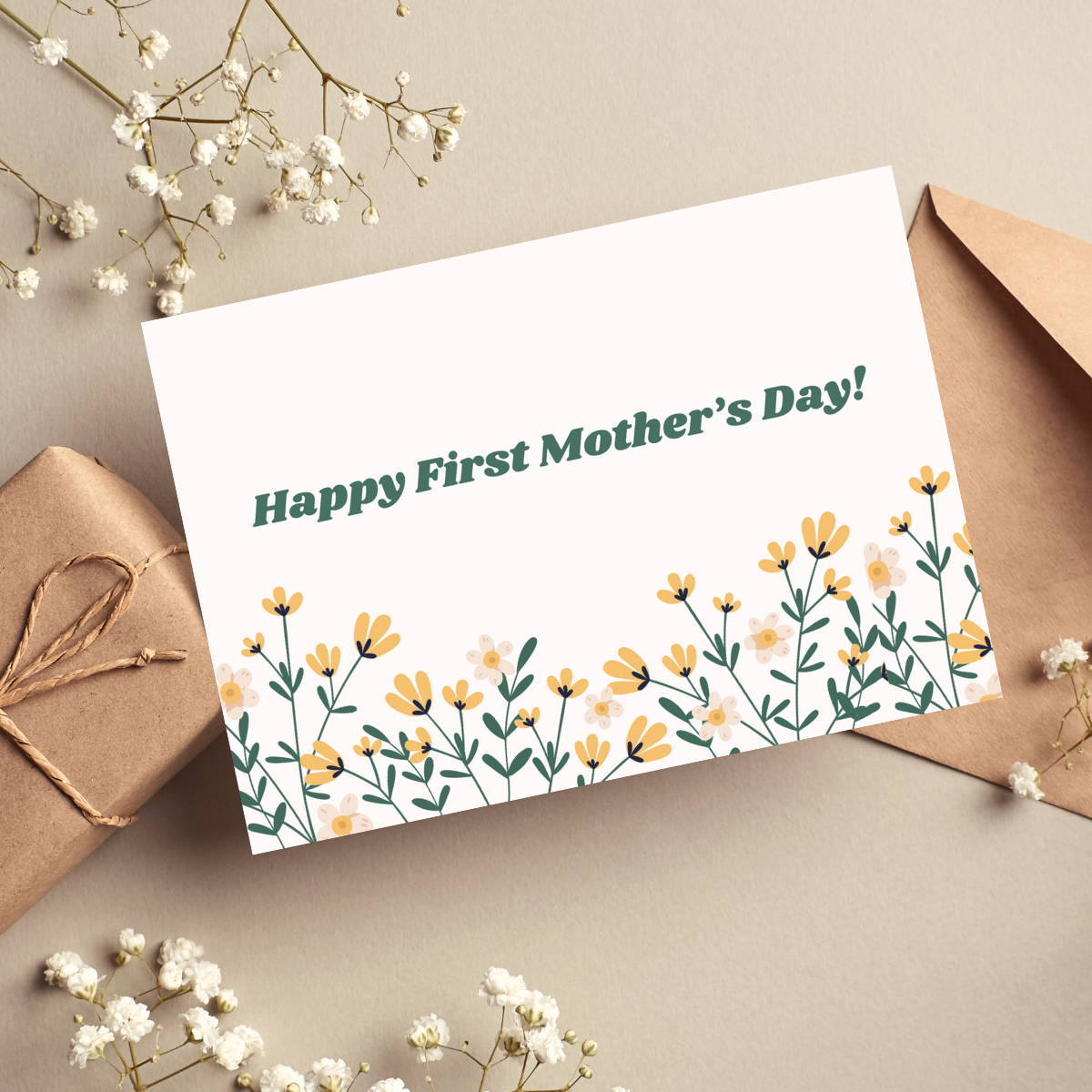 Happy First Mother's Day Card