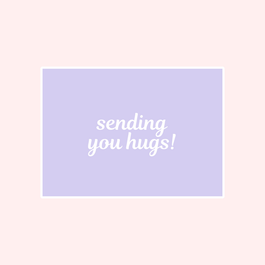 Sending You Hugs Card
