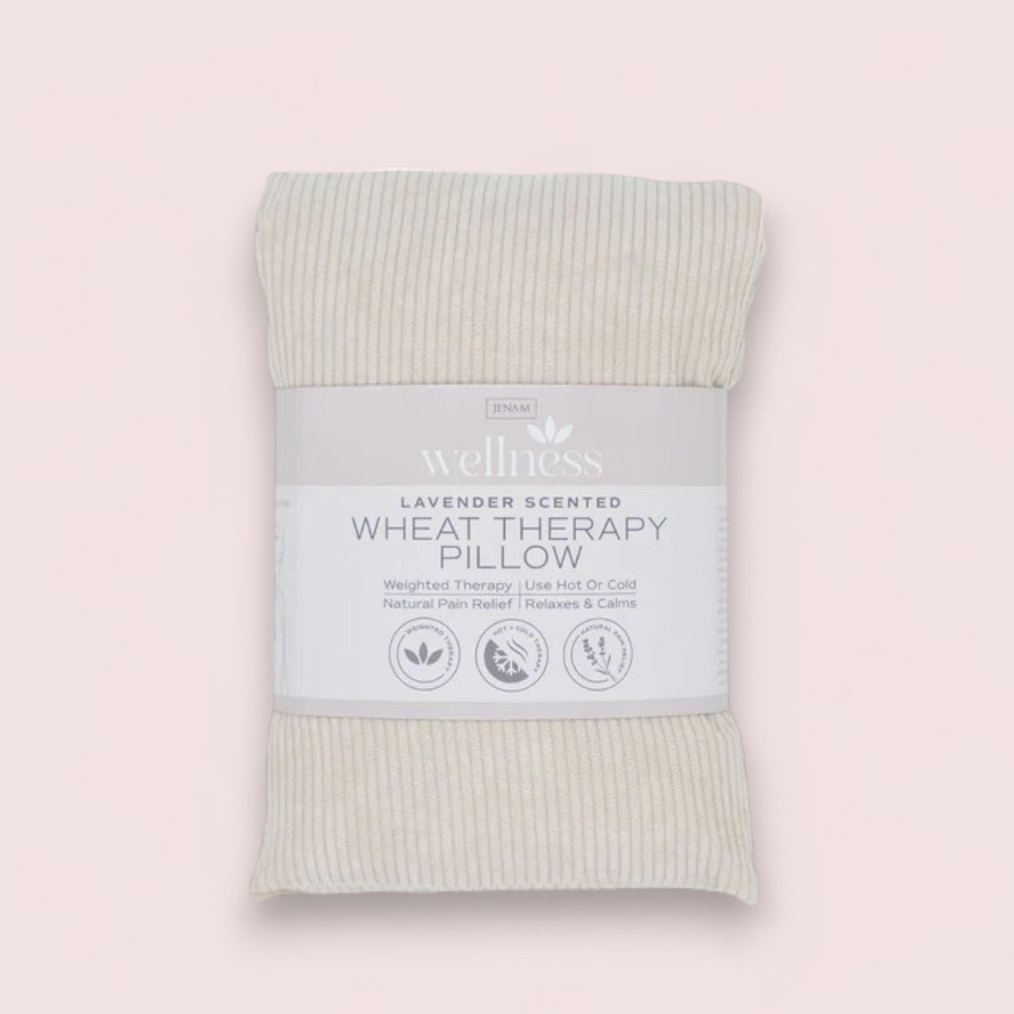Wellness Wheat Therapy Pillow (Beige)