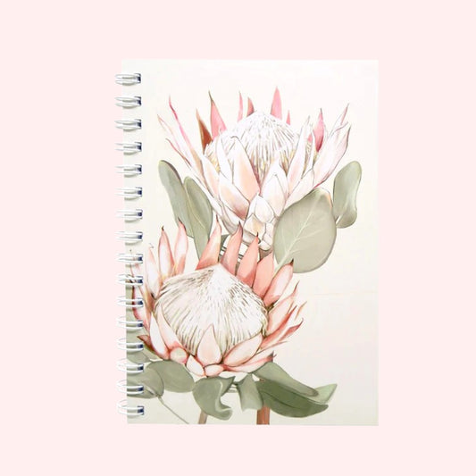 Protea Spiral Notebook (Lined) - A5