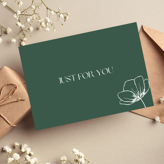 Just For You Card