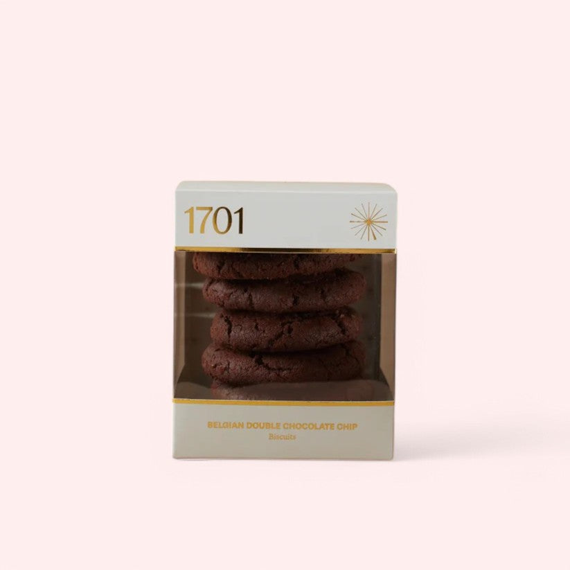 Belgian Double Chocolate Chip Biscuit Box