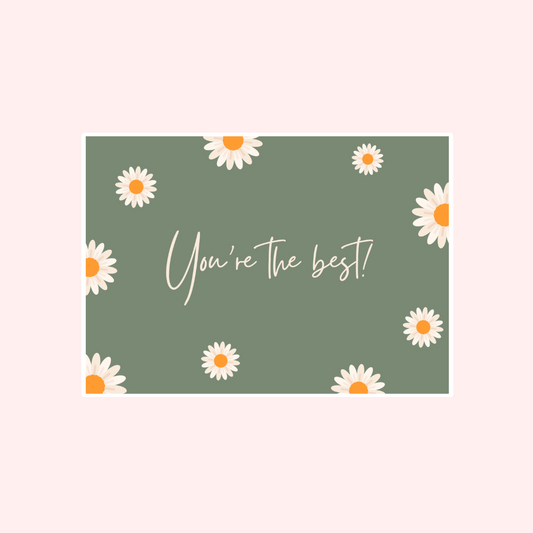 You're the Best Card