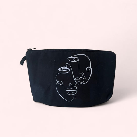 Black & White Vanity Bag