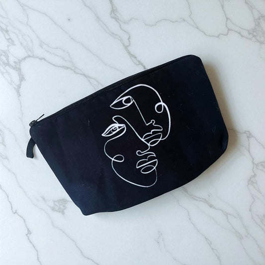Black & White Vanity Bag