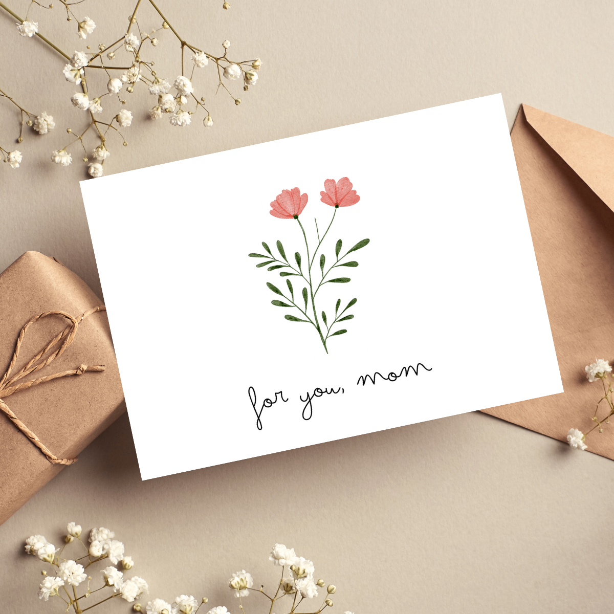 For you, Mom Card