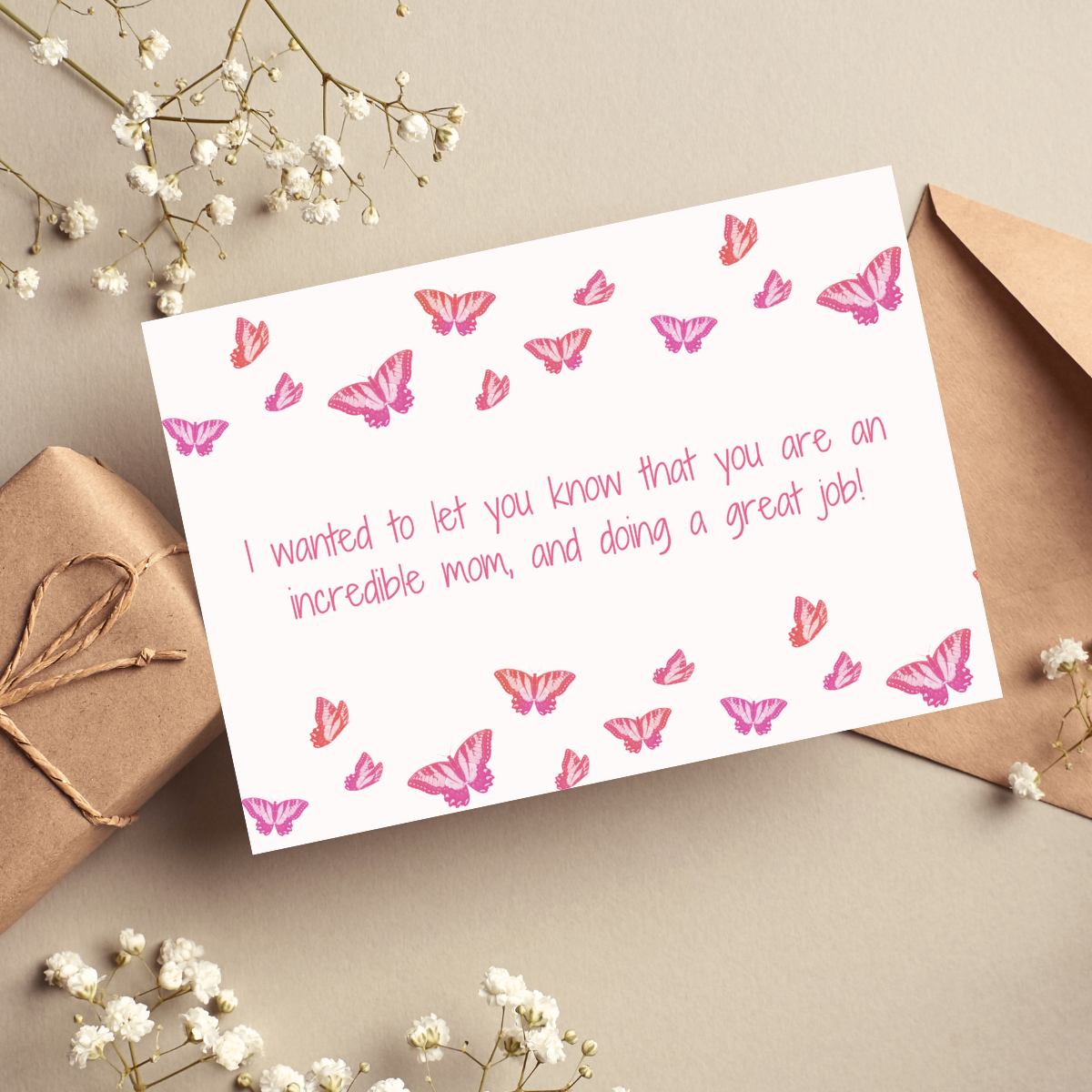 Incredible Mom Card