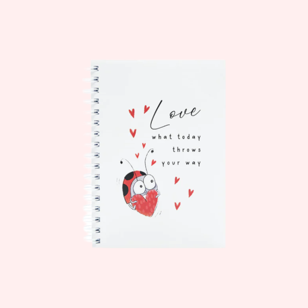 Love Bug Spiral Notebook